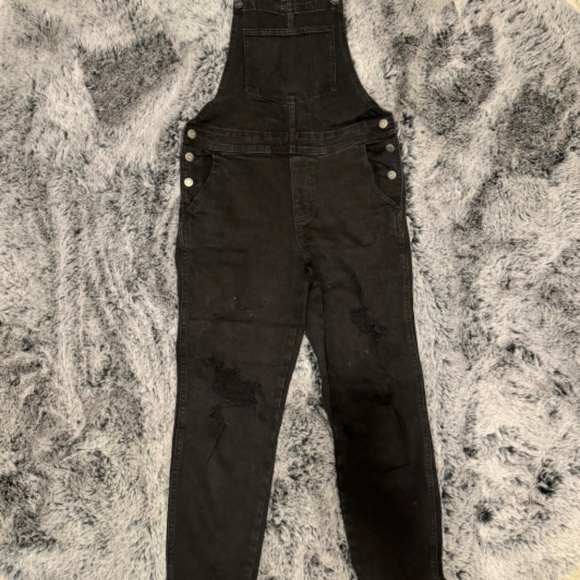 Denim Jumpsuit - Picture 2 of 9